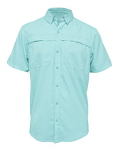 Load image into Gallery viewer, Men&#39;s Short Sleeve SoWal Beach Button Up Shirt
