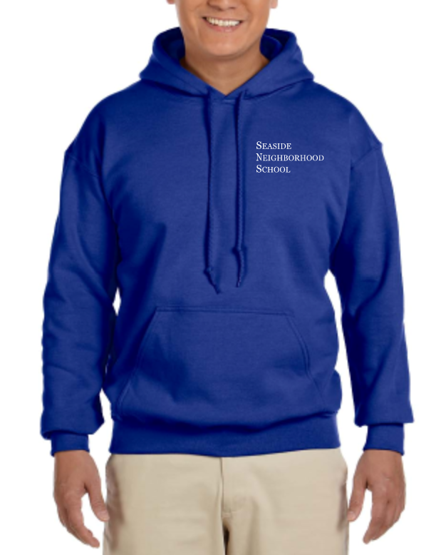 Adult Seaside Neighborhood School Hooded Sweatshirt