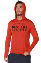 Load image into Gallery viewer, Best Life Outfitter Corporate Hooded Solar Shirt
