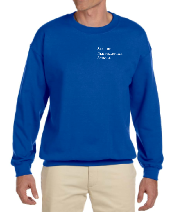 Adult Seaside Neighborhood School Crewneck Sweatshirt