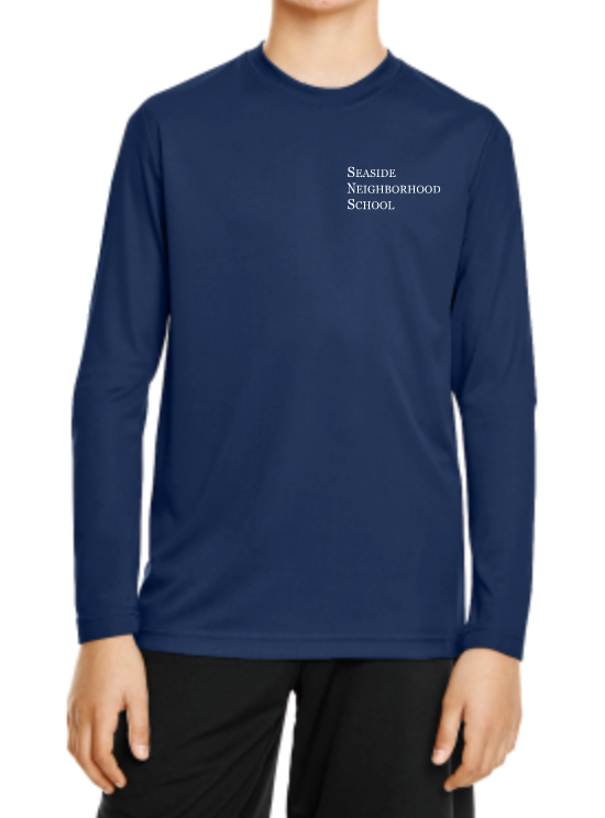 Youth Seaside Neighborhood School Long Sleeve Dri Fit Tee